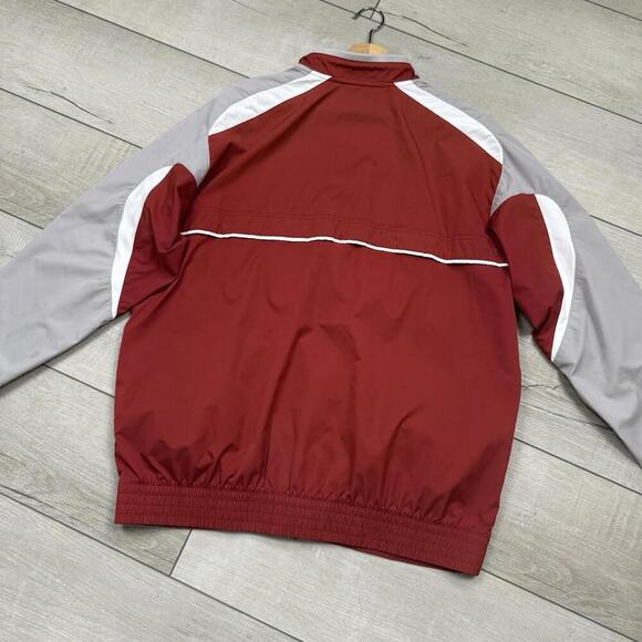 VTG Nike Team-Fit Storm Washington State Cougars Jacket Men’s M Windbreaker Red - Picture 8 of 10